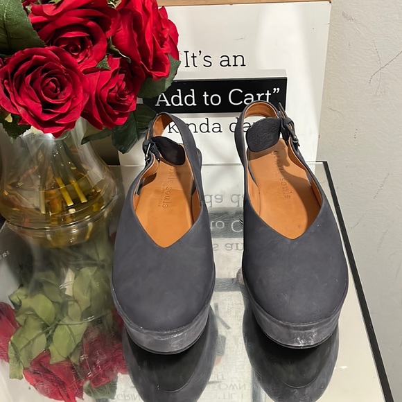 Ladies GENTLE SOUL NYOMI WEDGE SHOES - Picture 2 of 10